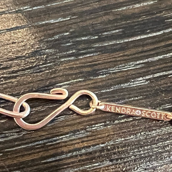 Kendra Scott Natalia Rose Gold Necklace - Picture 9 of 11